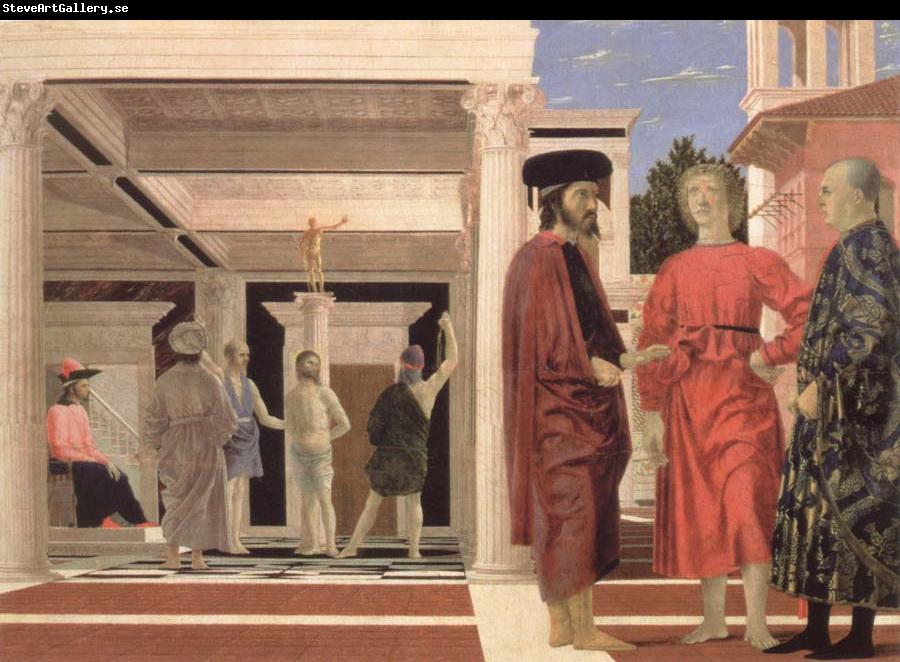 Piero della Francesca The Flagellation fo Christ